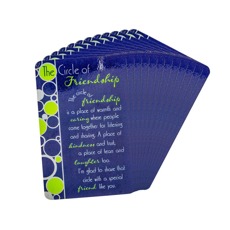 Dicksons Pocket Card Bookmark Pack of 12 - Circle of Friendship - Image 1